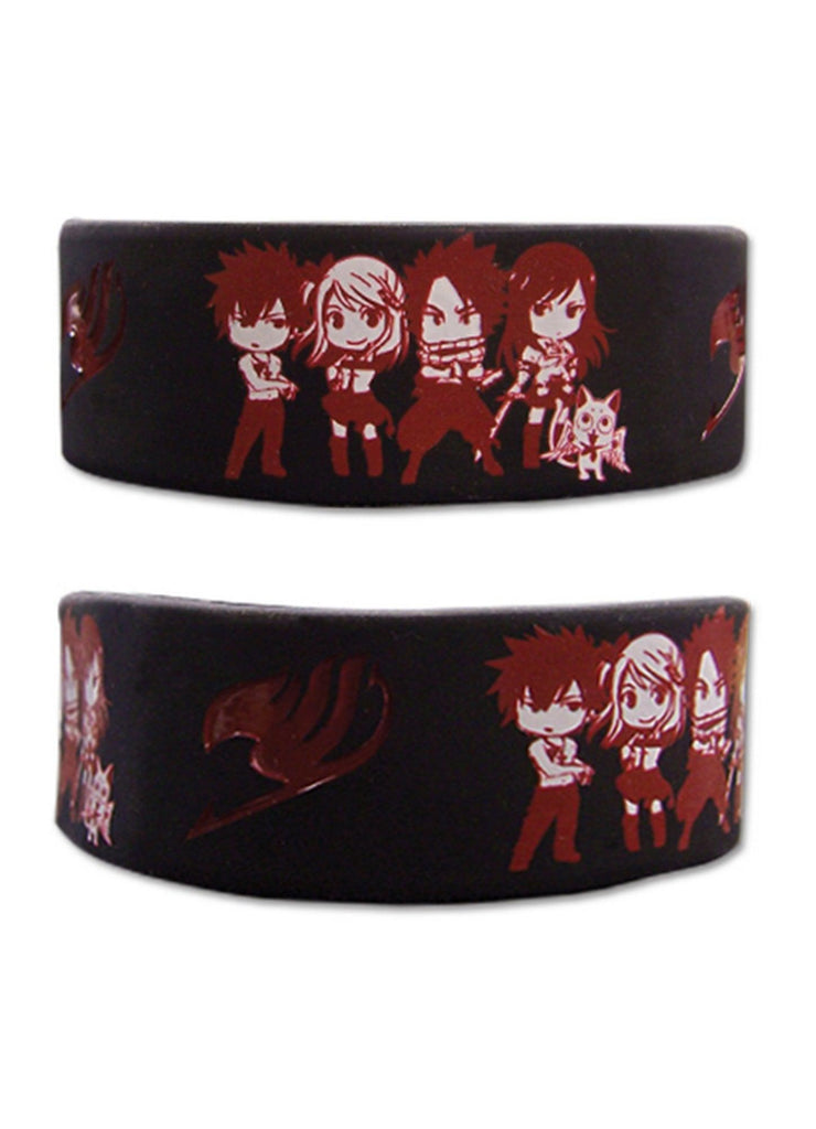 Fairy Tail - SD Group PVC Wristband - Great Eastern Entertainment