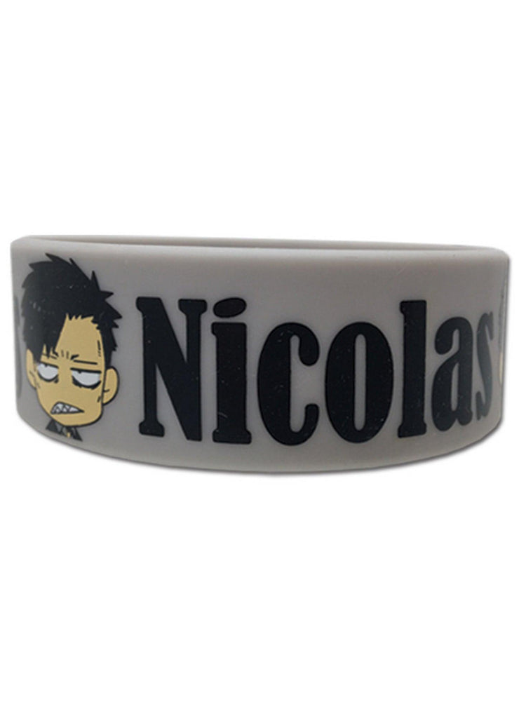 Gangsta - Nicolas Brown PVC Wristband - Great Eastern Entertainment