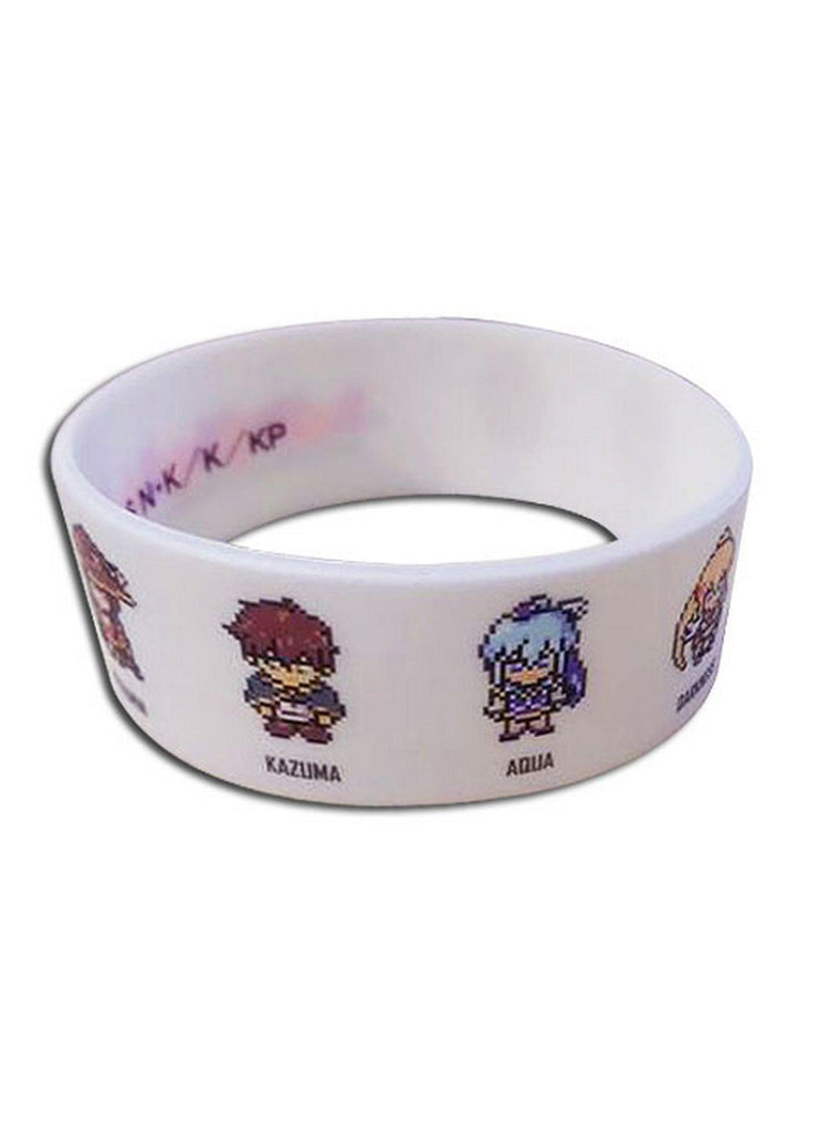 Konosuba - Pixel Group PVC Wristband - Great Eastern Entertainment