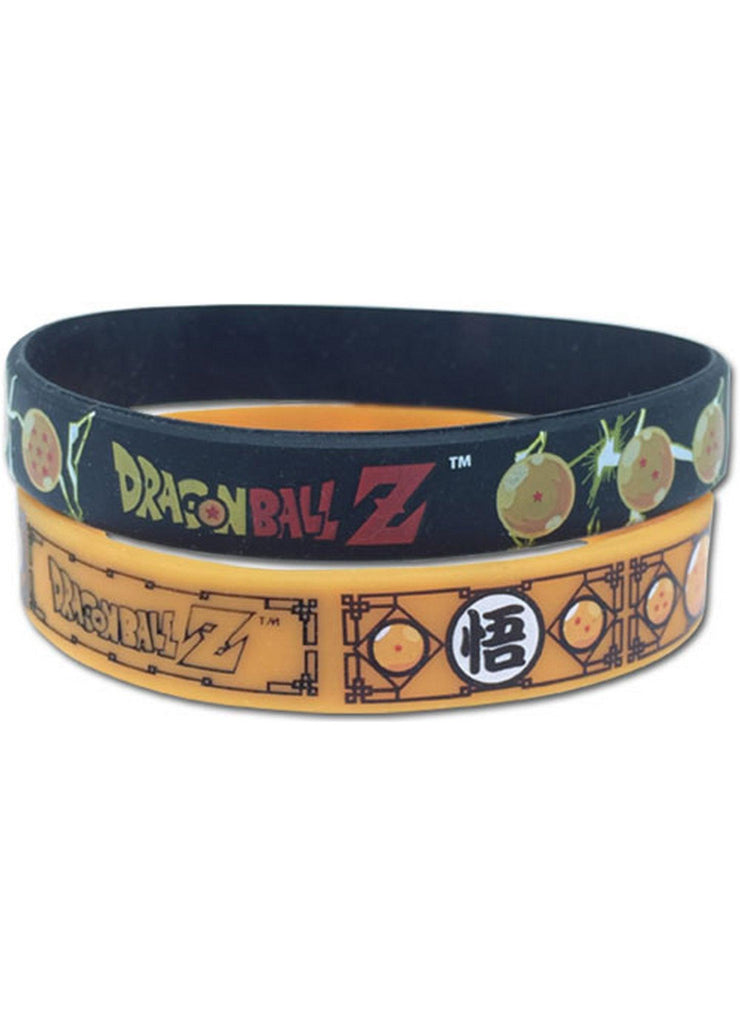 Dragon Ball Z - Seven Dragon Balls 2 Pack PVC Wristband Set - Great Eastern Entertainment