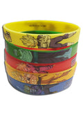 Dragon Ball Z - PVC Wristband Set (5 Pcs) - Great Eastern Entertainment