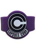 Dragon Ball Z - Capsule Corp PVC Wristband - Great Eastern Entertainment