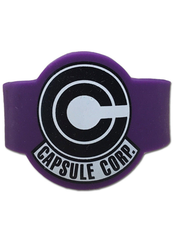 Dragon Ball Z - Capsule Corp PVC Wristband - Great Eastern Entertainment