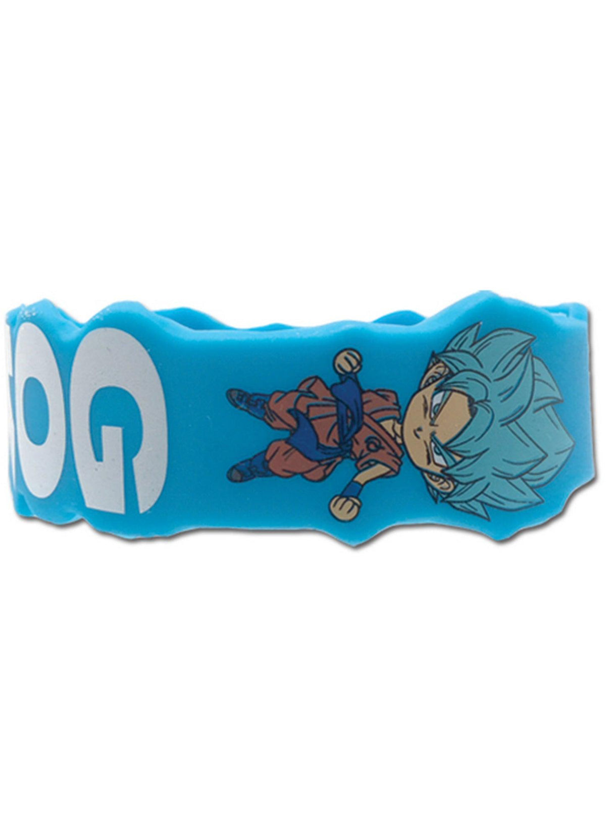 Dragon Ball Super - Super Saiyan Blue Son Goku PVC Wristband - Great Eastern Entertainment