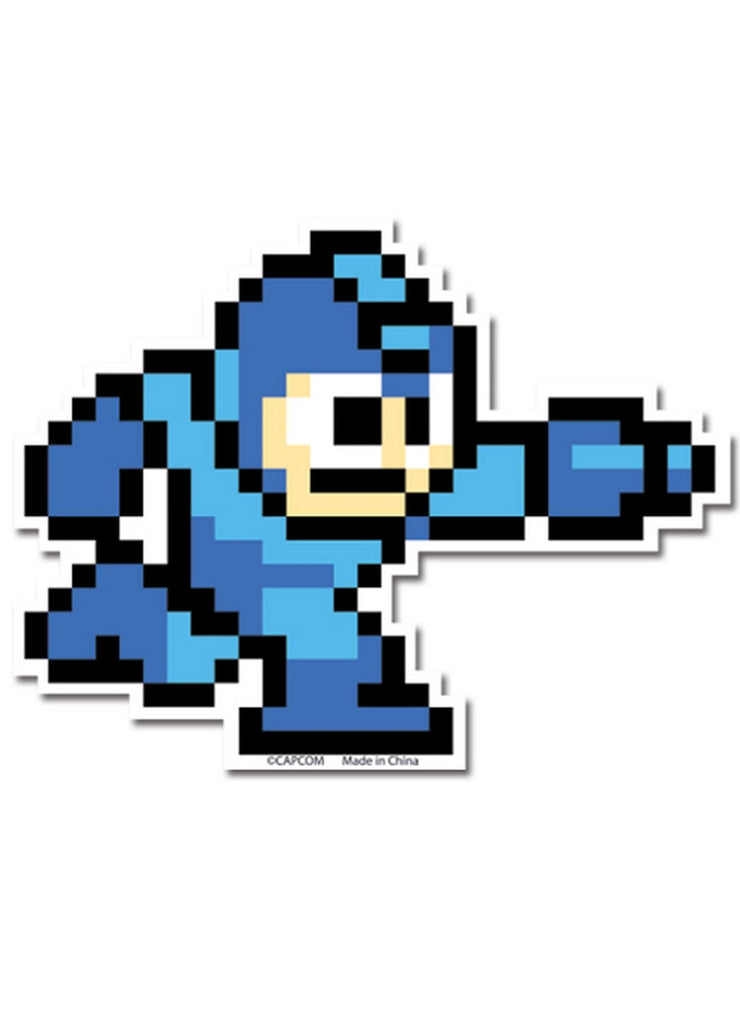Mega Man 10 - Running With Buster Sticker - Great Eastern Entertainment