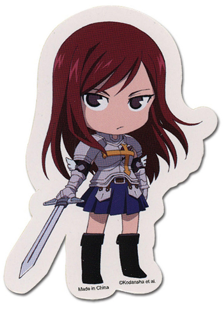 Fairy Tail - Erza Scarlet SD Sticker - Great Eastern Entertainment