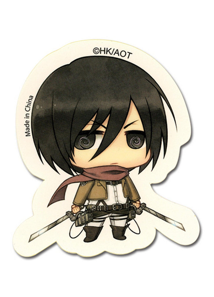 Attack on Titan - SD Mikasa Ackerman Sticker - Great Eastern Entertainment