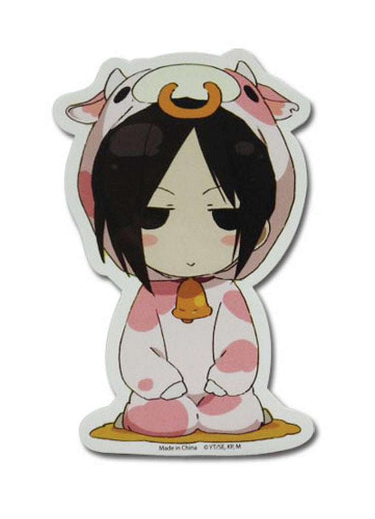 Black Butler - Sebastian Michaelis Cow Sticker - Great Eastern Entertainment