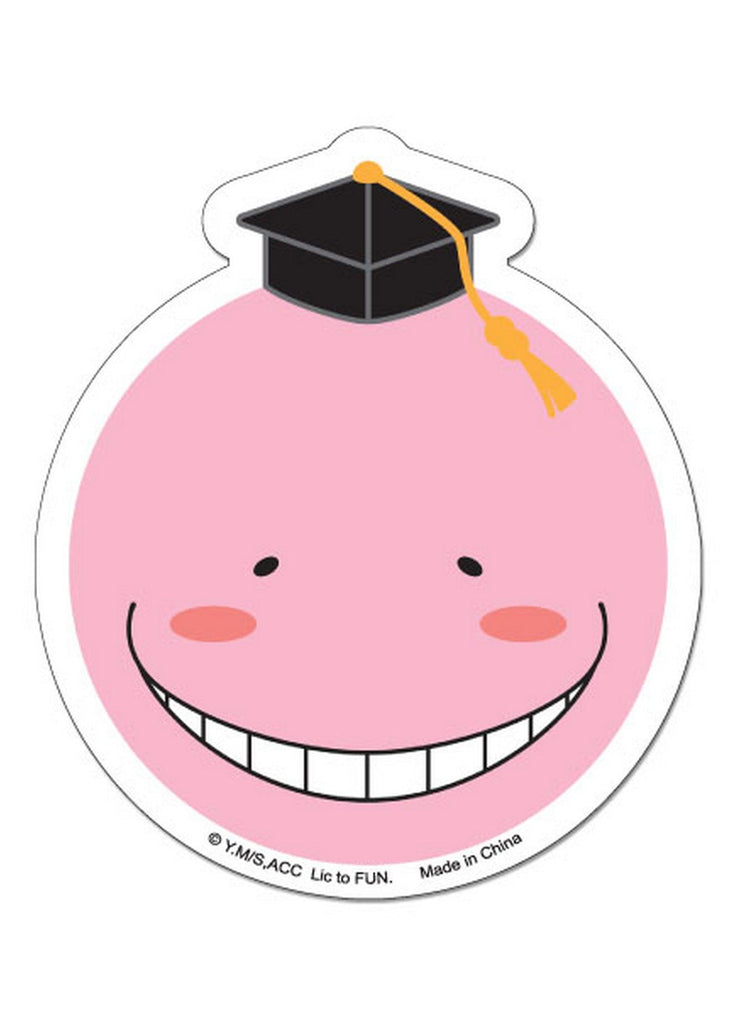 Assassination Classroom - Pink Koro Sensei Sticker - Great Eastern Entertainment