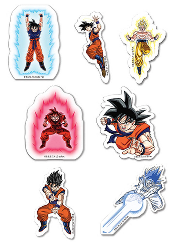 Dragon Ball Z - Son Goku Puffy Sticker Set - Great Eastern Entertainment