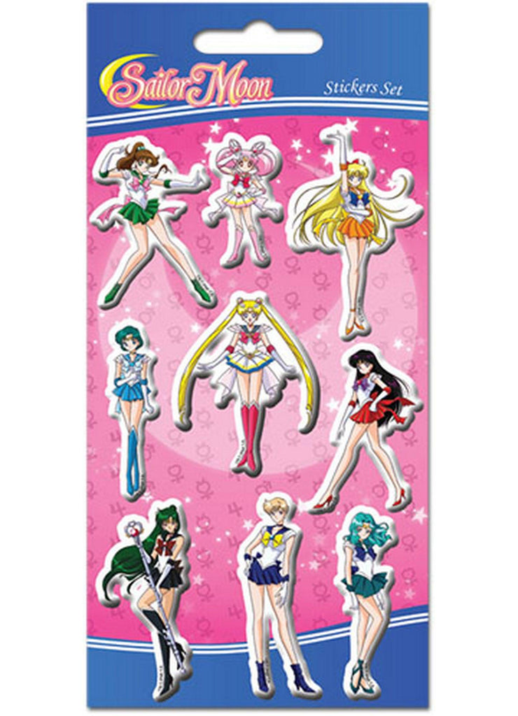 Sailor Moon Super S- Group Puffy Sticker Set