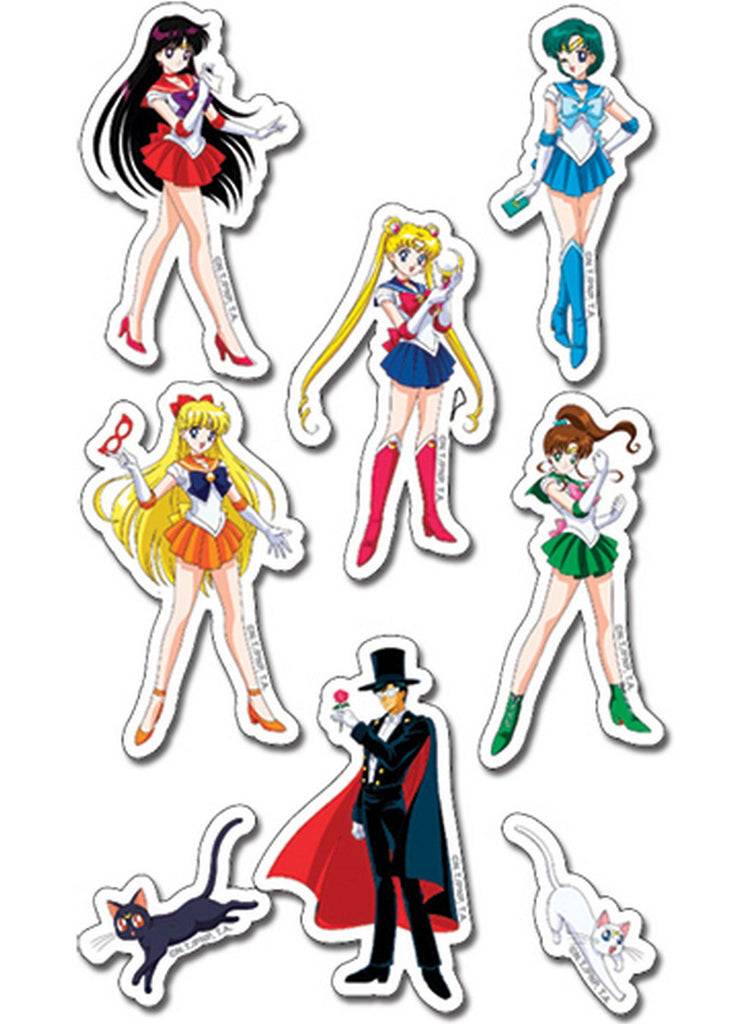 Sailor Moon- Puffy Sticker Set