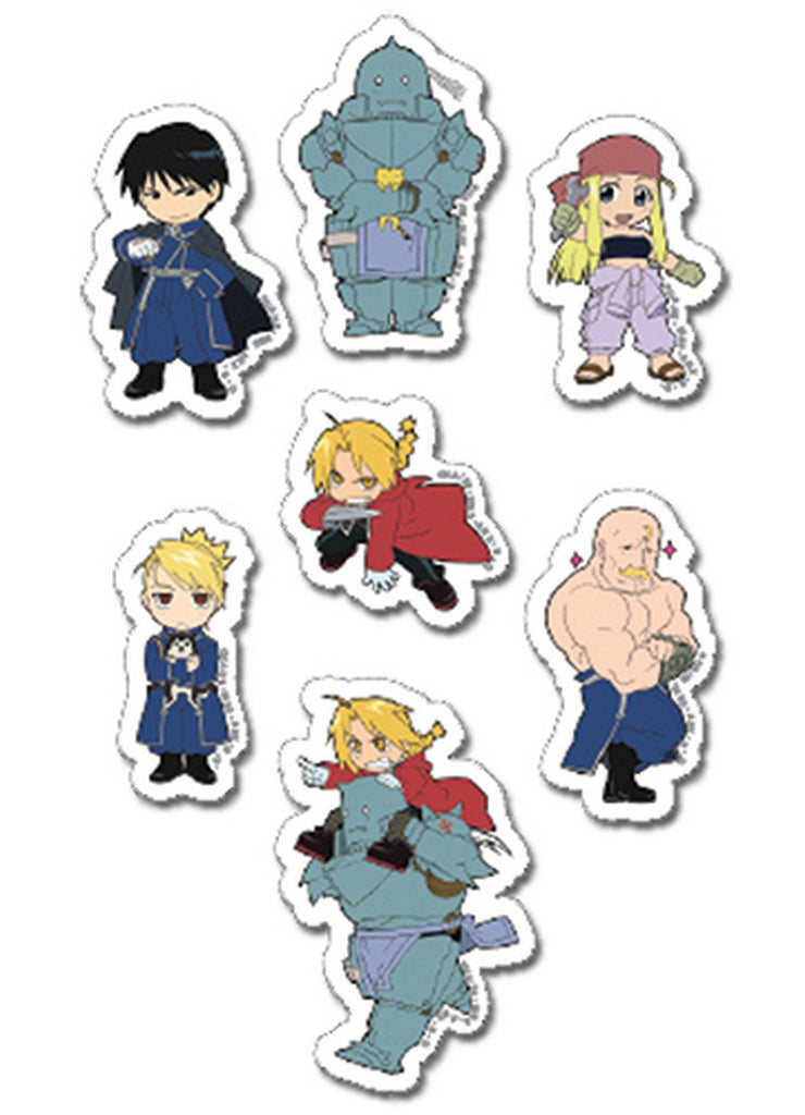 Fullmetal Alchemist - Puff Sticker Set - Great Eastern Entertainment