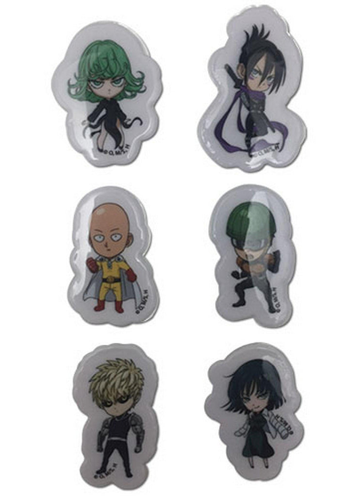 One Punch Man - SD Group Puffy Sticker Set - Great Eastern Entertainment