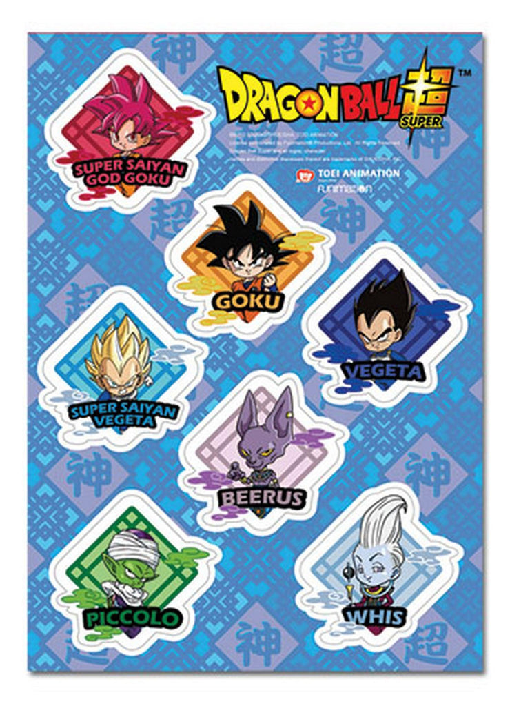 Dragon Ball Super - SD Diamond Sticker Set 5*7 - Great Eastern Entertainment