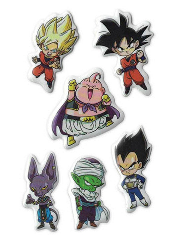 Dragon Ball Super - SD Group Puffy Sticker Set - Great Eastern Entertainment