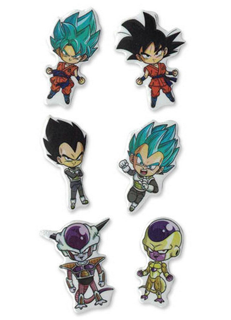 Dragon Ball Super - SD Resurrection F Puffy Sticker Set - Great Eastern Entertainment