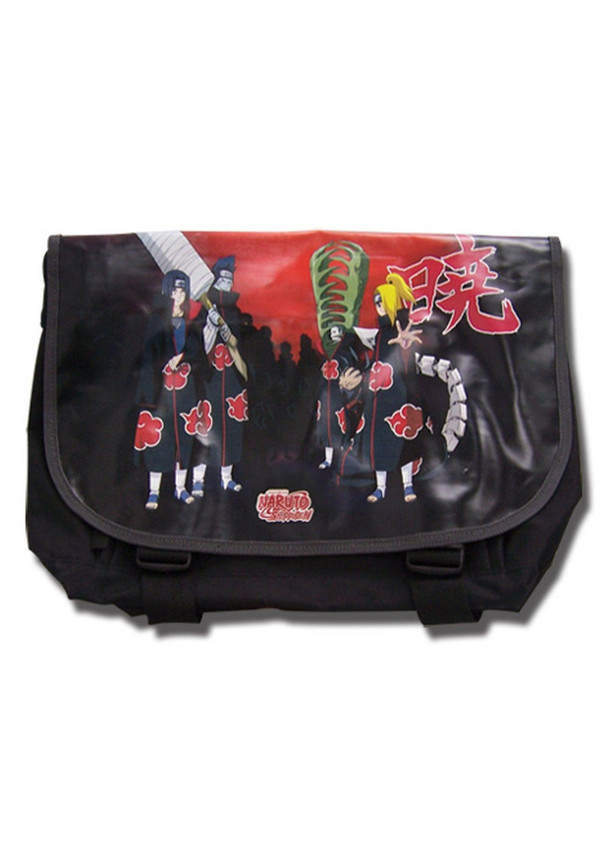 Naruto Shippuden - Akatsuki Messenger Bag - Great Eastern Entertainment