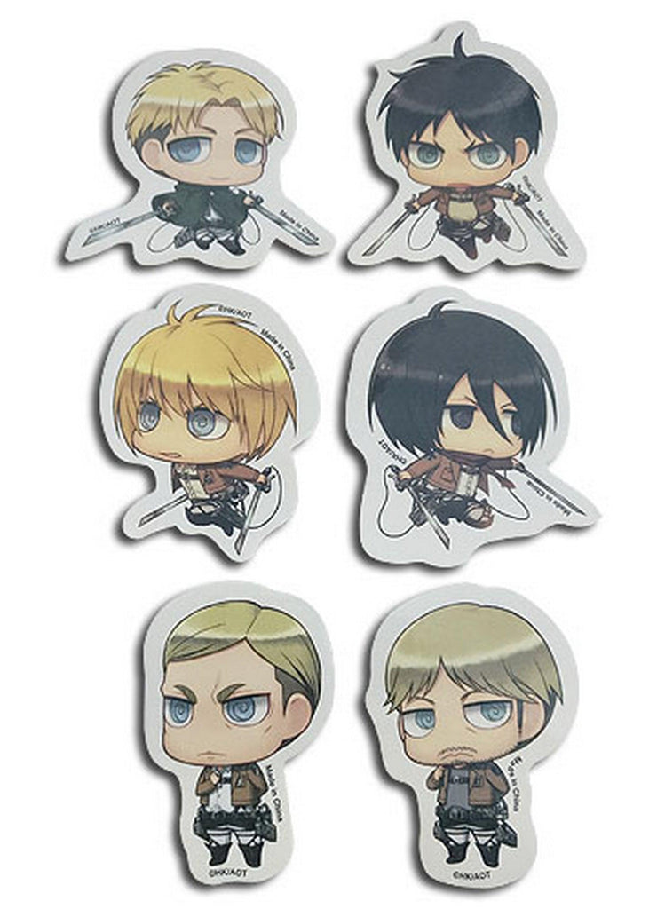 Attack on Titan Season 2 - SD Group Die-Cut Sticker Set - Great Eastern Entertainment