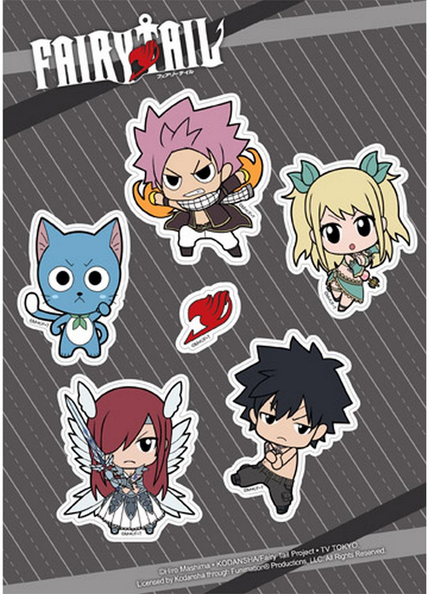 Fairy Tail S8 - SD Group Sticker Set 5*7" - Great Eastern Entertainment