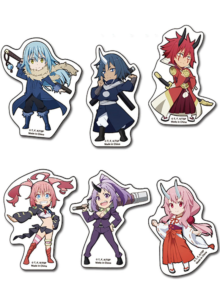 That Time I Got Reincarnated As A Slime- Group SD #2 Sticker Set