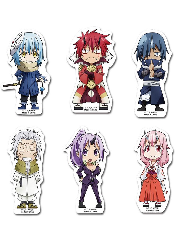 That Time I Got Reincarnated As A Slime- Group SD #3 Sticker Set