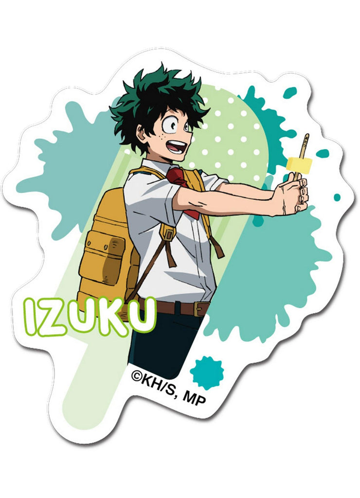 My Hero Academia- Ice Cream Deku Die-Cut Sticker 3.5"