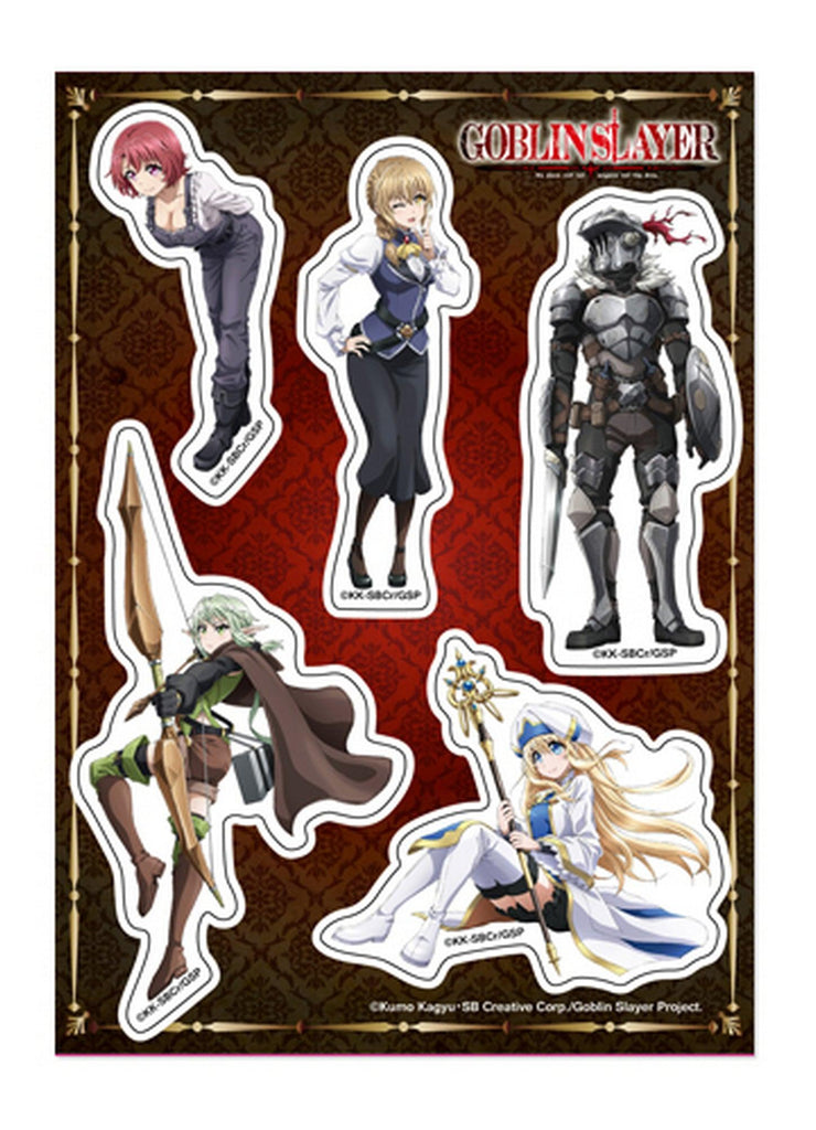 Goblin Slayer S1 - Group Sticker Set 5"X7" - Great Eastern Entertainment