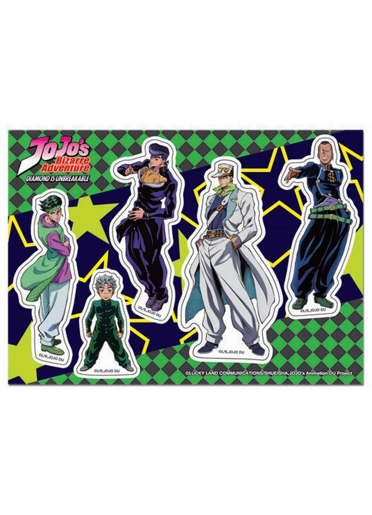 Jojo's Bizarre Adventure S3 - Group Sticker Set 5"X7" - Great Eastern Entertainment