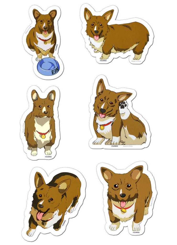 Cowboy Bebop - Ein Die-Cut Sticker Set 4" - Great Eastern Entertainment