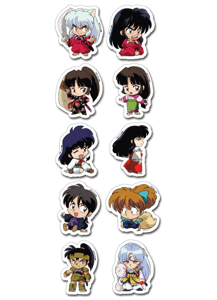 Inuyasha - Inuyasha SD Die-Cut Sticker Set 2 - Great Eastern Entertainment