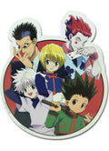 Hunter X Hunter- Gon, Killua, Kurapika, Reolio & Hisika Sticker 4.5"H