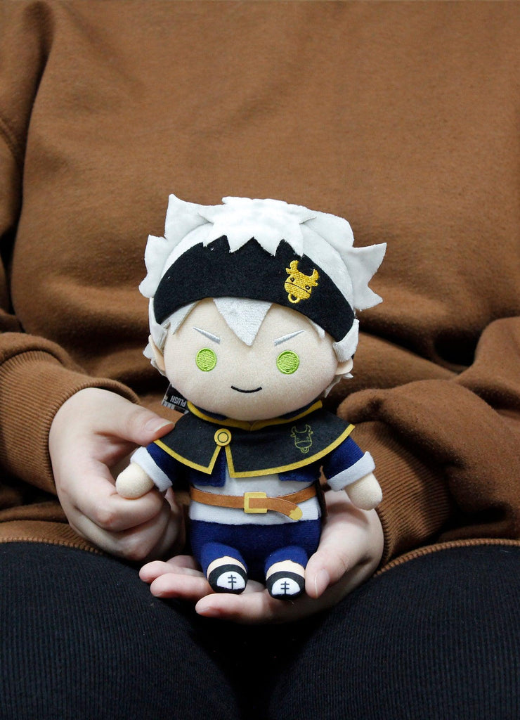 Black Clover - Asta Sitting Pose Plush 6"H - Great Eastern Entertainment