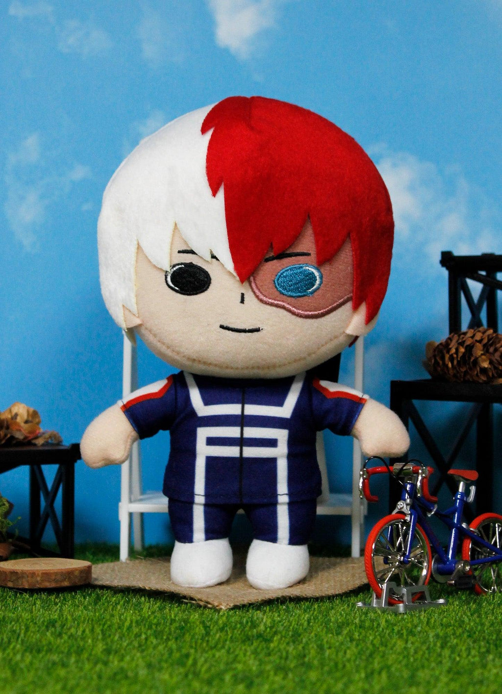 My Hero Academia - S2 Shoto Todoroki Plush 7"H - Great Eastern Entertainment