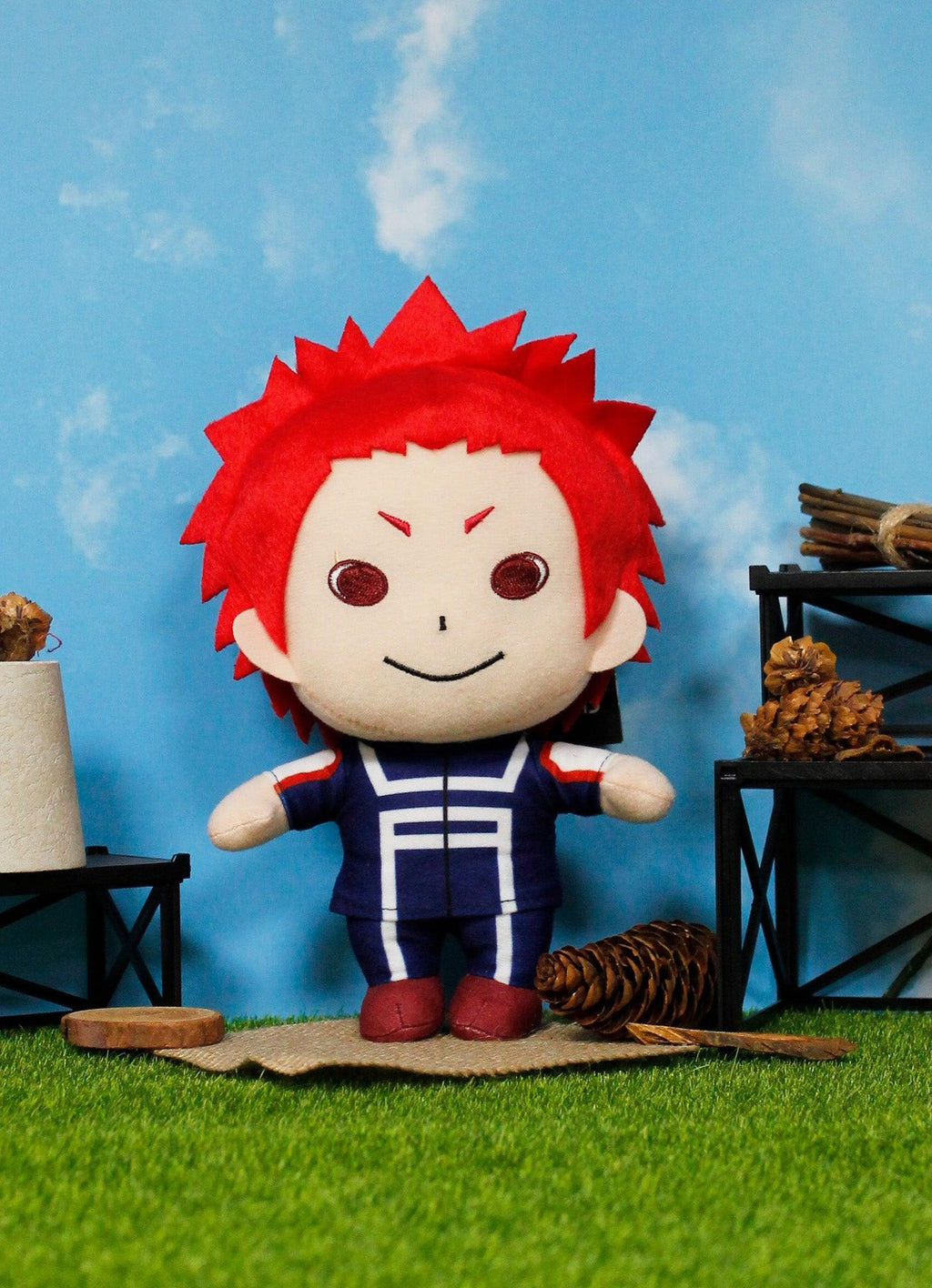 My Hero Academia - S2 Eijiro Kirishima Plush 7"H - Great Eastern Entertainment