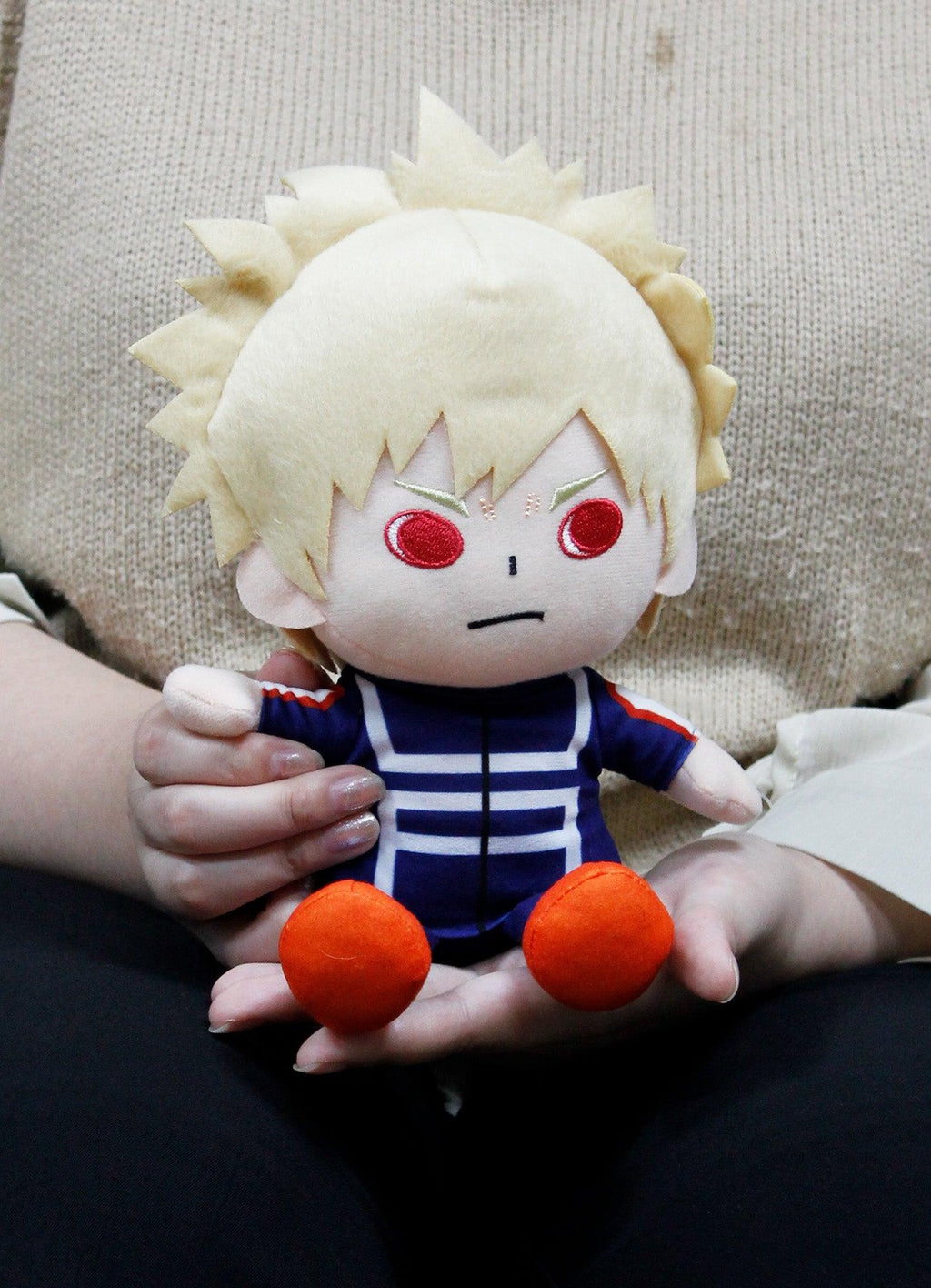 My Hero Academia - S2 Katsuki Bakugou Sitting Plush 7"H - Great Eastern Entertainment