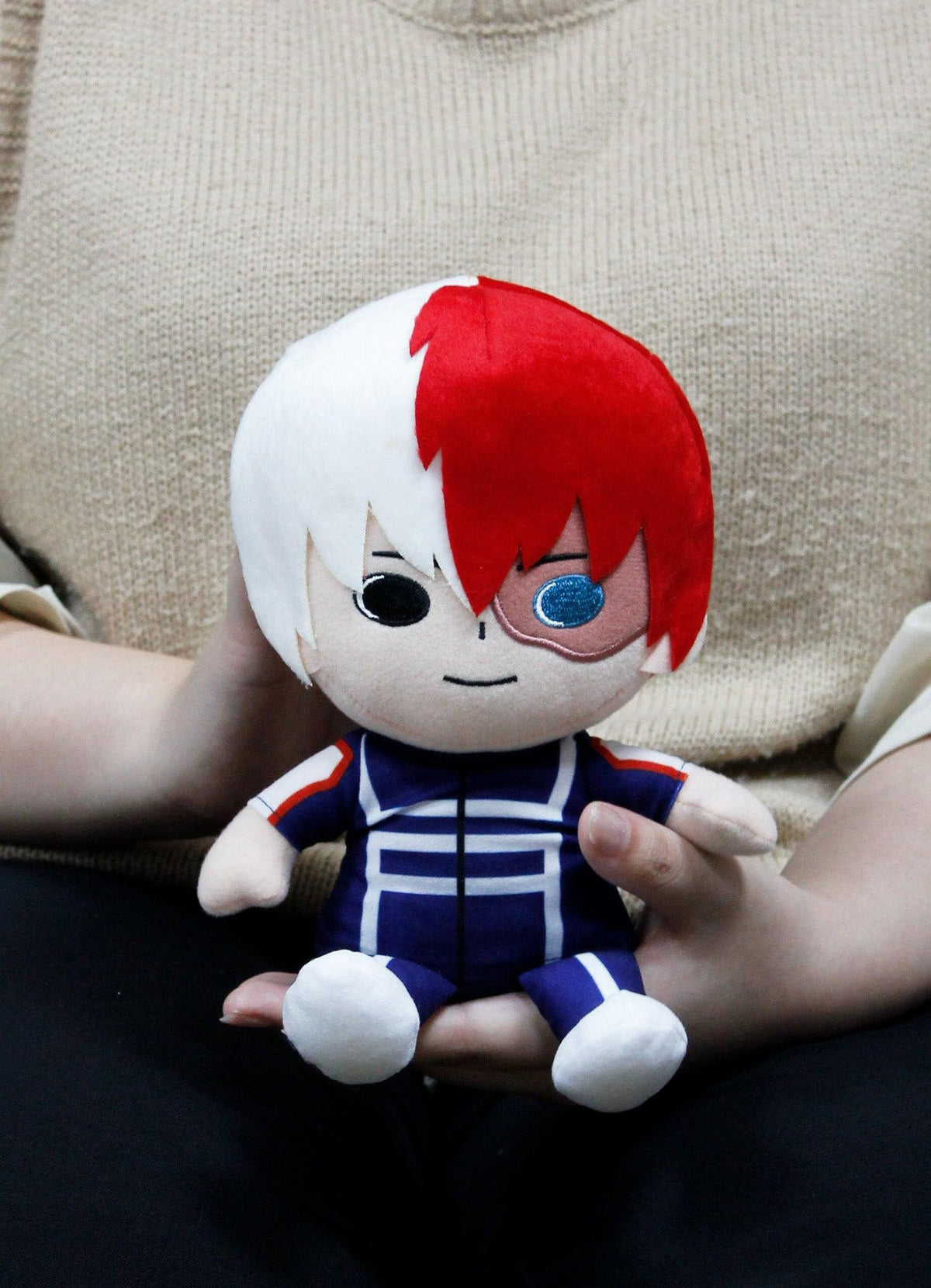 My Hero Academia - S2 Shoto Todoroki Sitting Plush 7"H - Great Eastern Entertainment