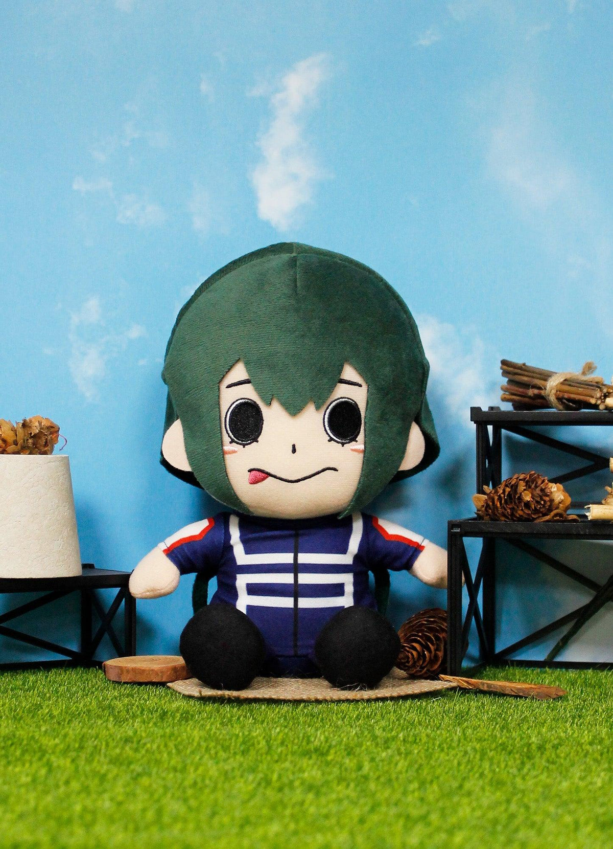 My Hero Academia - S2 Asui Tsuyu Sitting Plush 7"H - Great Eastern Entertainment