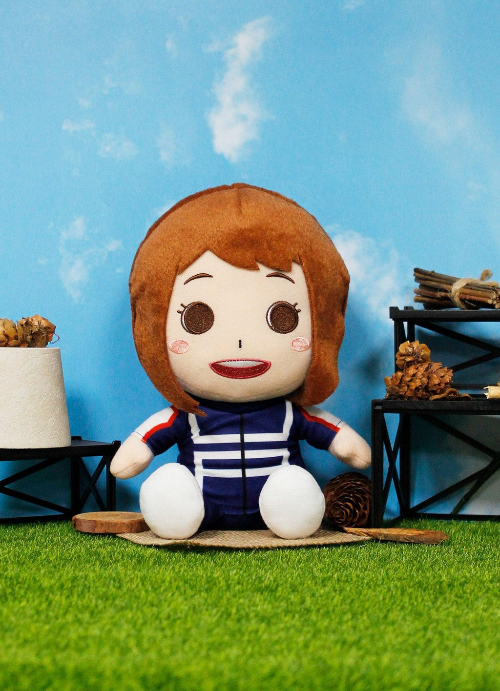 My Hero Academia - S2 Ochako Uraraka Sitting Plush 7"H - Great Eastern Entertainment