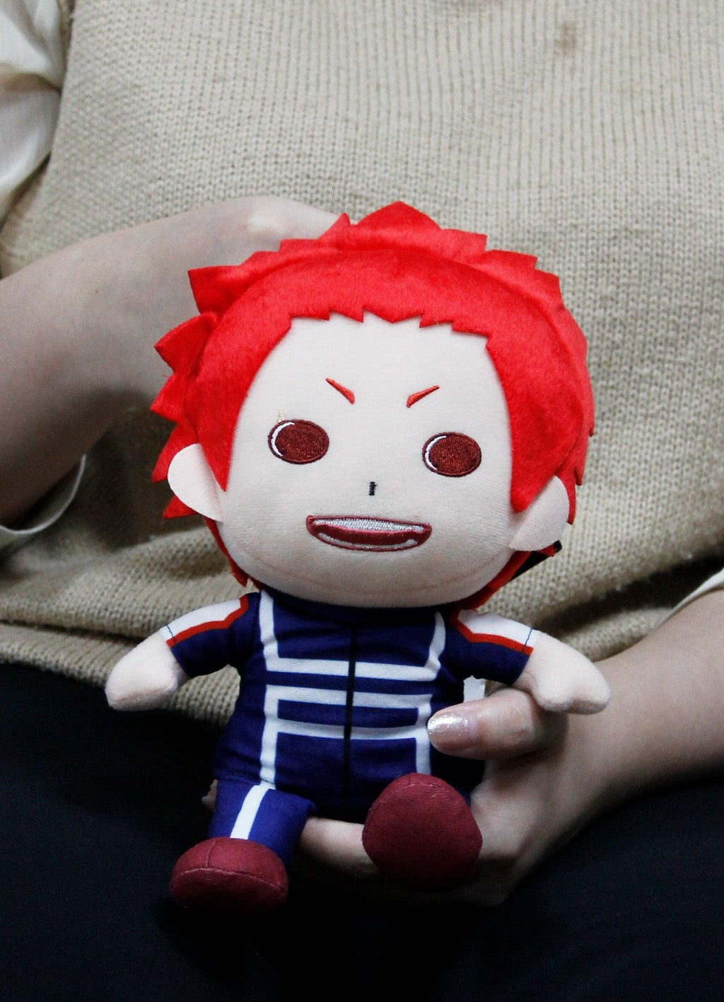 My Hero Academia S2 - Eijiro Kirishima 7"H Sitting Plush - Great Eastern Entertainment