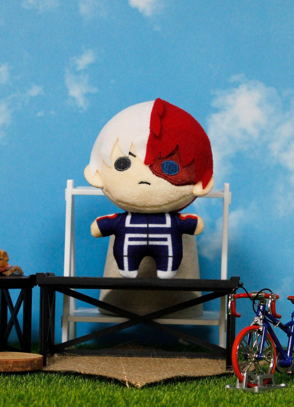 My Hero Academia S2 - Shoto Todoroki Plush 4"H - Great Eastern Entertainment