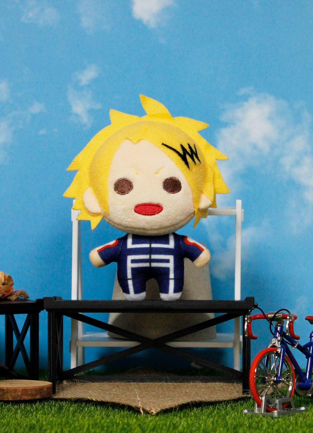 My Hero Academia S2 - Denki Kaminari Plush 4"H - Great Eastern Entertainment