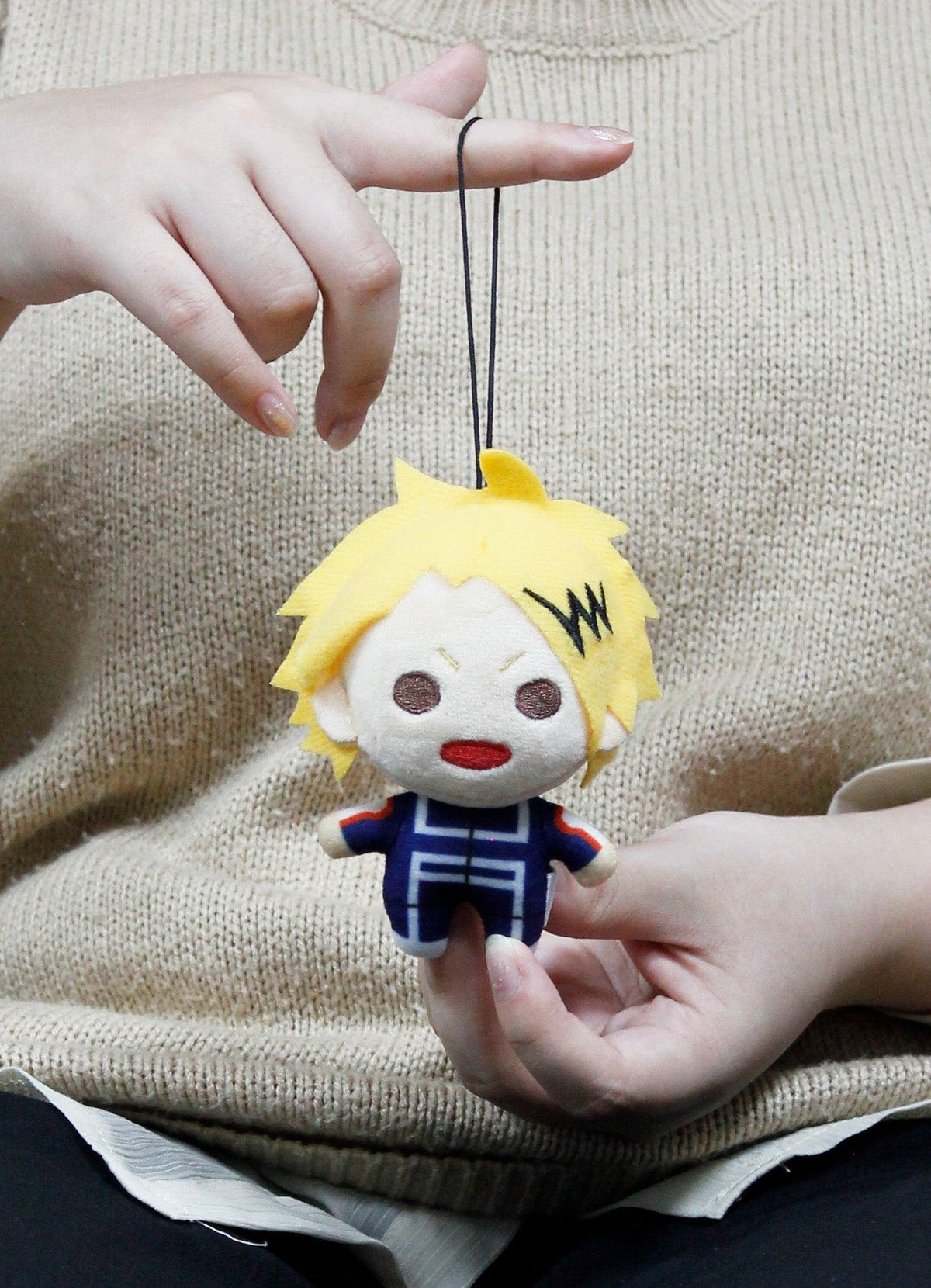 My Hero Academia S2 - Denki Kaminari Plush 4"H - Great Eastern Entertainment