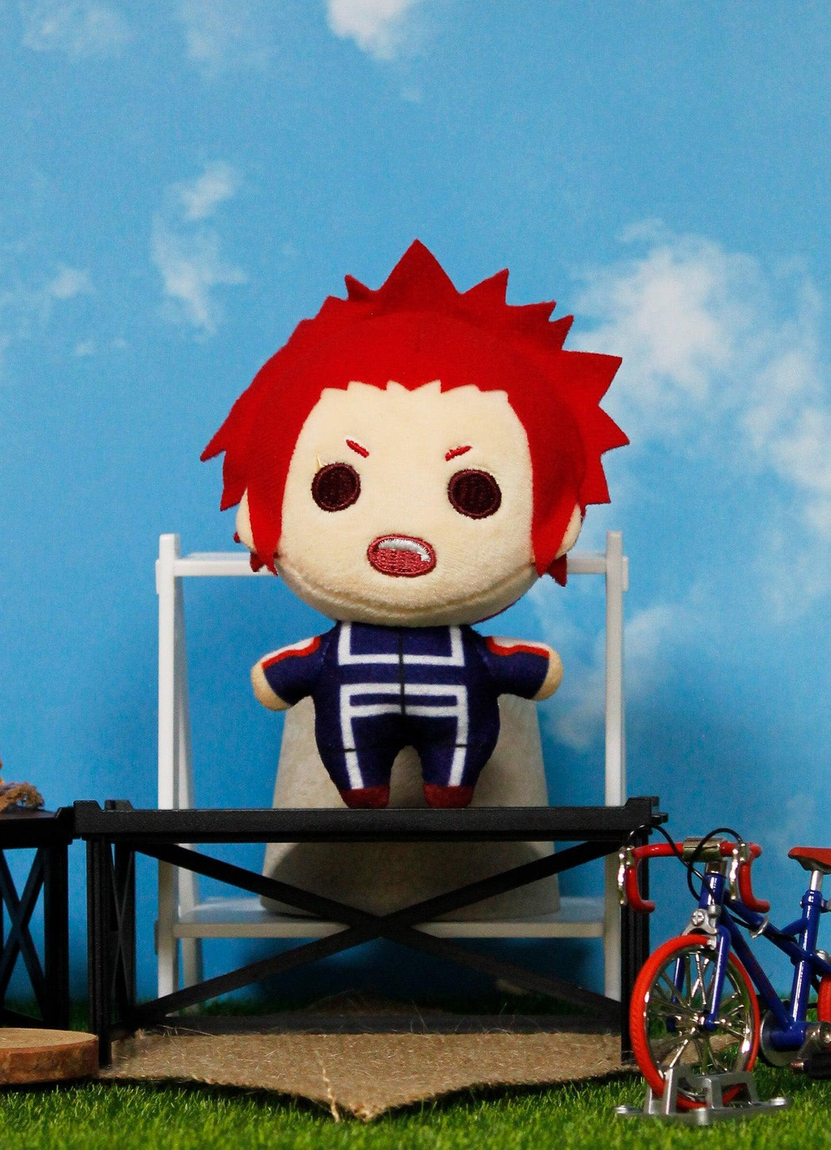 My Hero Academia S2 - Eijiro Kirishima 4"H Plush - Great Eastern Entertainment