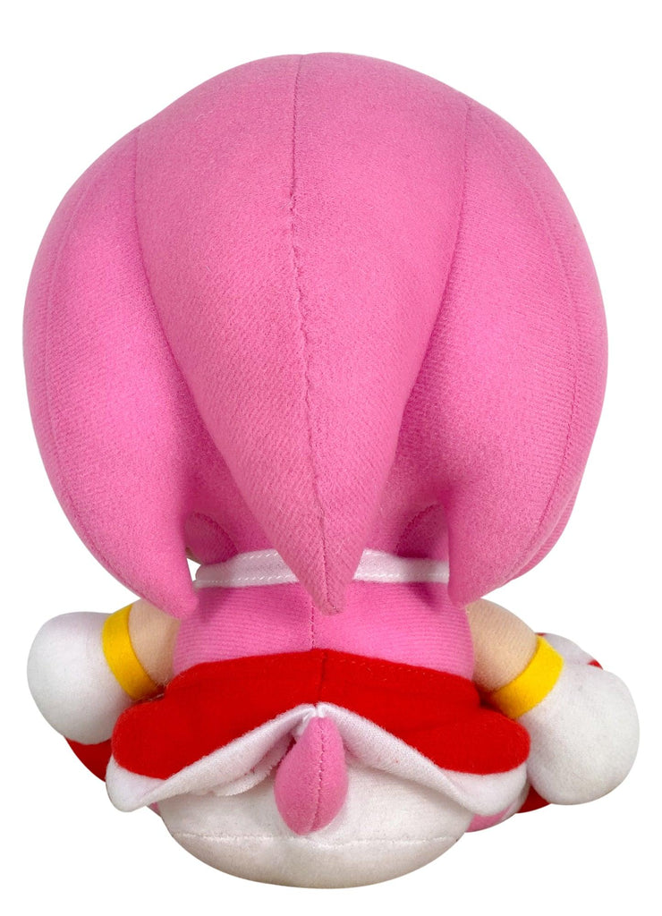 Sonic The Hedgehog - SD Amy Rose Sitting Plush 7"H - Great Eastern Entertainment