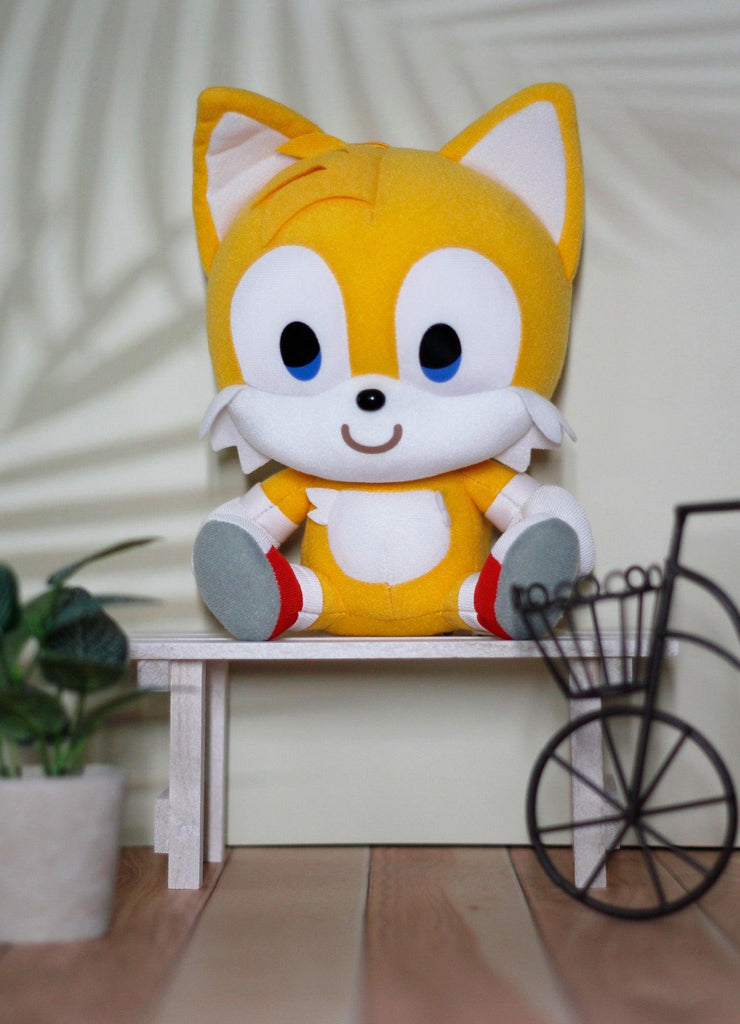 Sonic The Hedgehog - SD Miles "Tails" Prower Sitting Plush 7"H - Great Eastern Entertainment