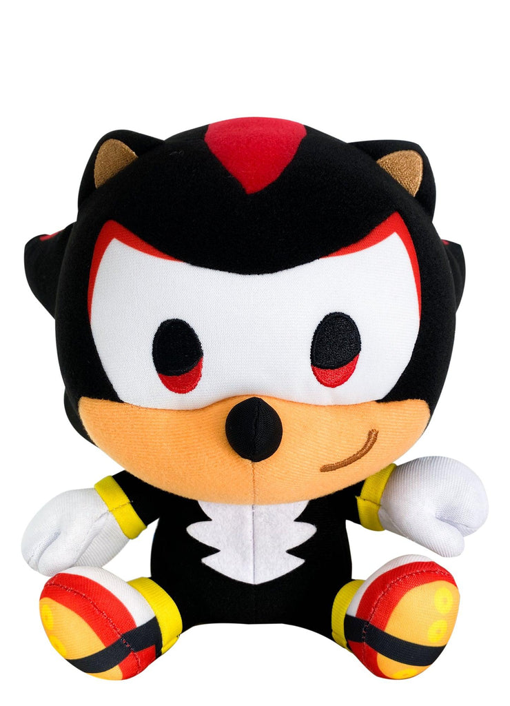Sonic The Hedgehog - SD Shadow The Hedgehog Sitting Plush 7"H