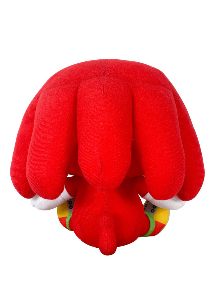 Sonic The Hedgehog - SD Knuckles The Echidna Sitting Plush 7"H - Great Eastern Entertainment