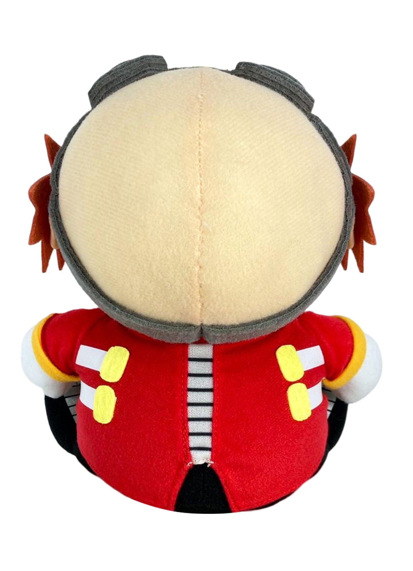 Sonic Hedgehog - SD Robotnik "Dr. Eggman" Sitting Plush 7"H - Great Eastern Entertainment