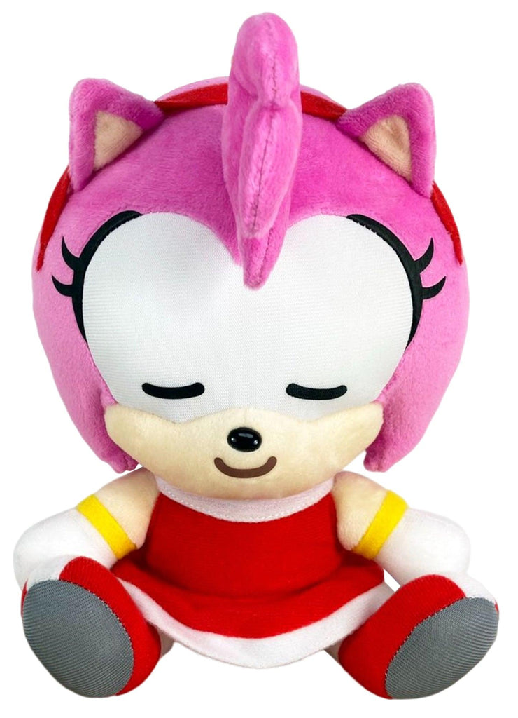 Sonic The Hedgehog - SD Amy Rose Sleep Sitting Plush 7"H